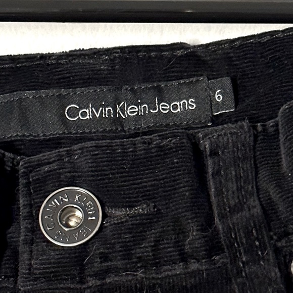 Calvin Klein Corduroy Straight Jeans - Picture 2 of 4